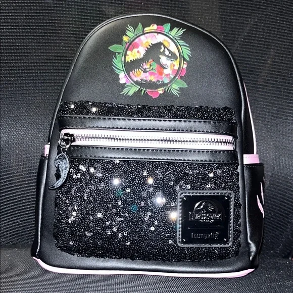 Loungefly | Bags | Only 00madeloungefly Jurassic Park Sequin  display picture 1